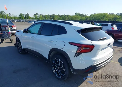 2025 Chevrolet Trax Fwd 2Rs из США, поврежденный, VIN KL77LJEP3SC099073